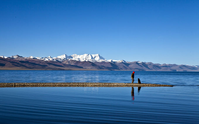 Tibet Namtso Lake