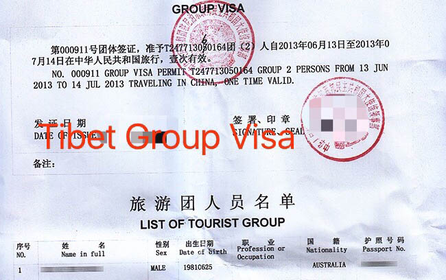 Visa and Permits for Nepal Tibet Tour
