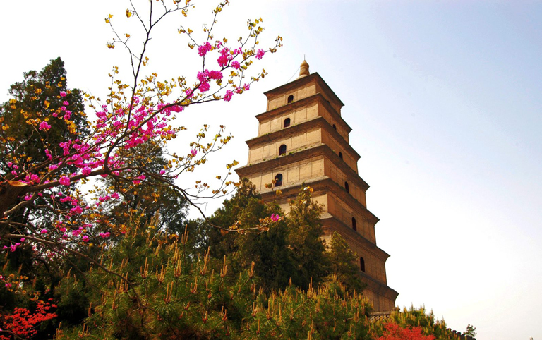 Big Wild Goose Pagoda - Landmark of Xian