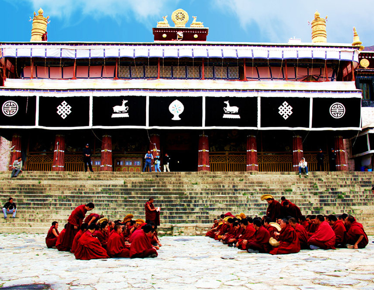 Entrance of Drepung Monastery