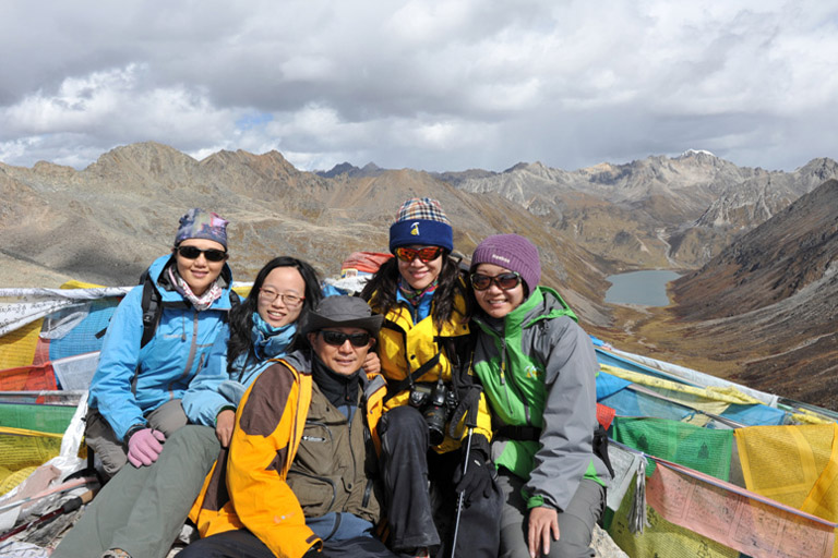 Lhamo La-tso Lake Tibet