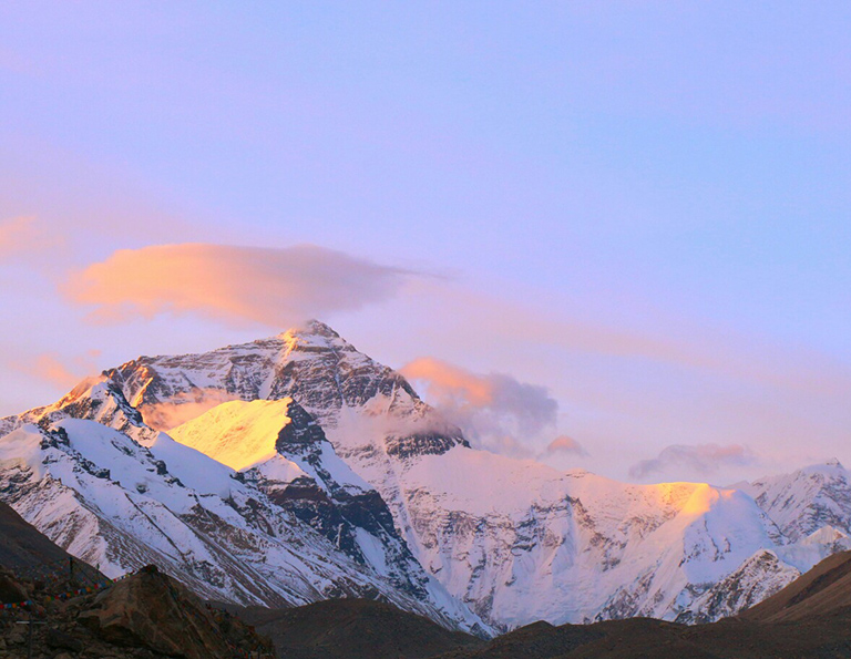 Mt. Everest Flag Clouds