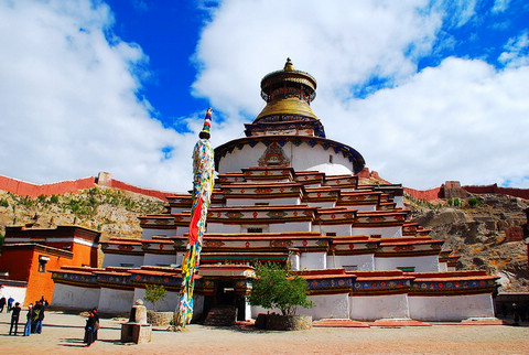 The Kumbu Is the Most Famous Architecture in Palcho Monastery