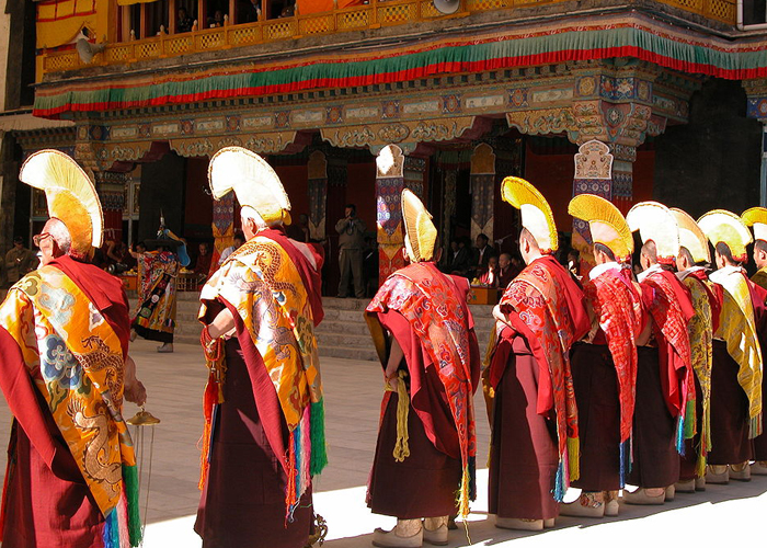 Tashilhunpo Monastery Monks