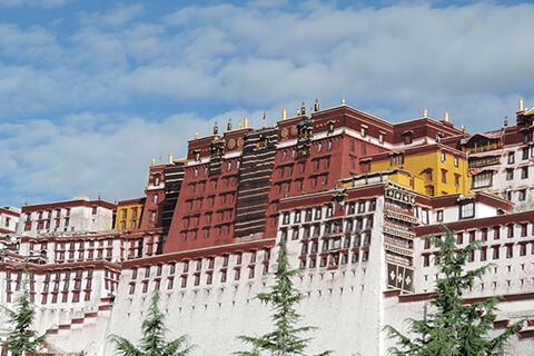 Rita's Client Adrian Visited Potala Palace in Tibet