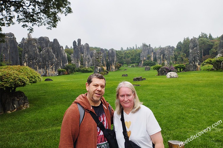 Our guests - Nigel's group from Britain visited Stone Forest in November, 2025 Our guests - Nigel's group from Britain visited Stone Forest in November, 2025