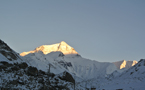 Sunset on the Mount Everest