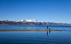 Tibet Photo - Namtso Lake