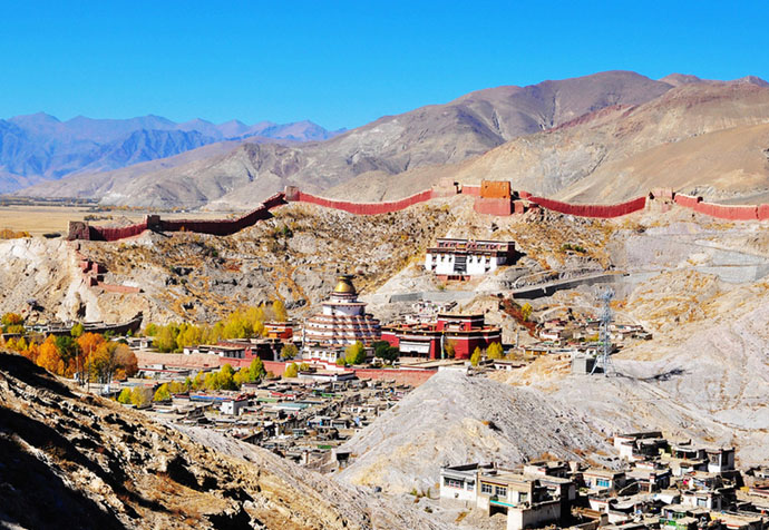 Tibet Photo - Palkor Monastery