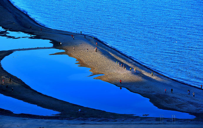 Picturesque Namtso Landscape