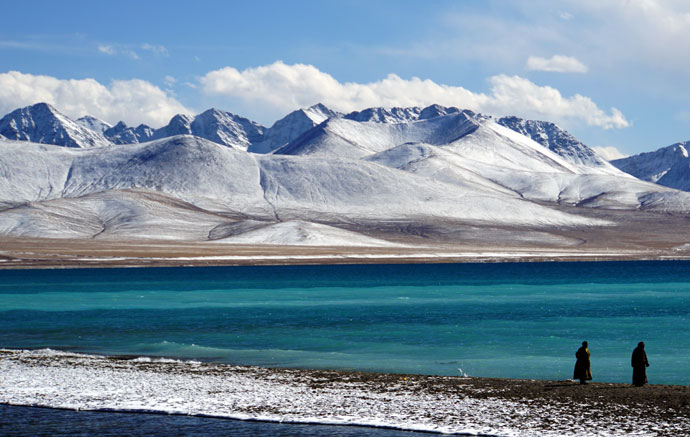 Namtso Lake in Early Winter