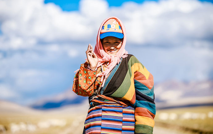 Tibet Photo - Tibetan People