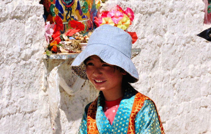 Tibet Photo - Tibetan People