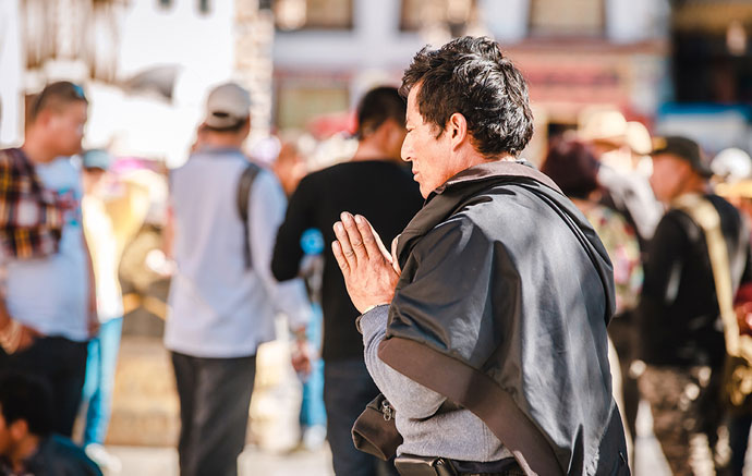 Tibet Photo - Tibetan People