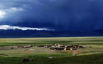 Tibet Photo - Tibetan Village