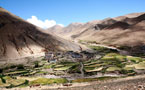 Tibet Photo - Tibetan Village