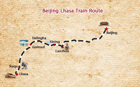 Beijing to Lhasa Train
