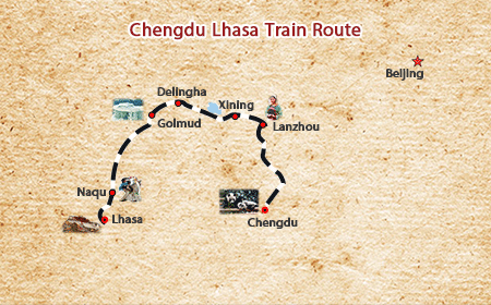 Chengdu Lhasa Train